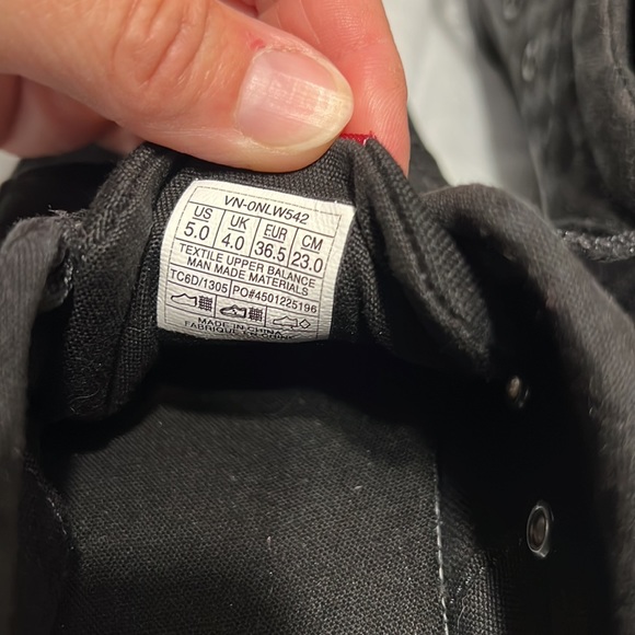 VANS SNEAKERS SIZE 5 - Picture 6 of 7